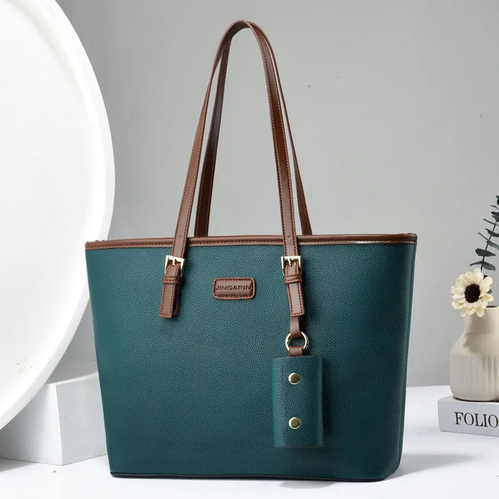 Kaminski | Damska torba shopper z długimi uchwytami