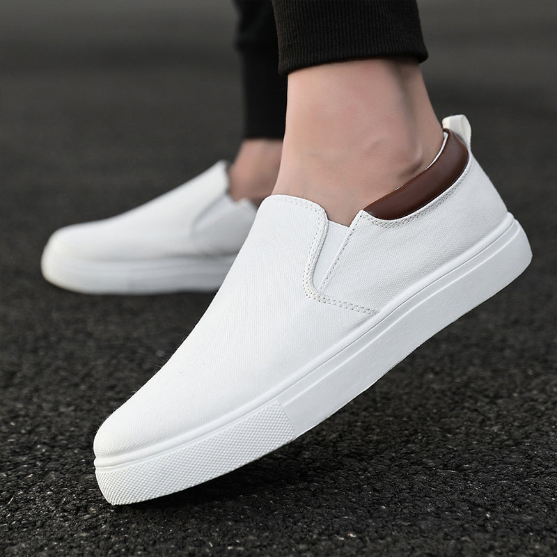 Męskie buty slip-on z płótna – Lennard