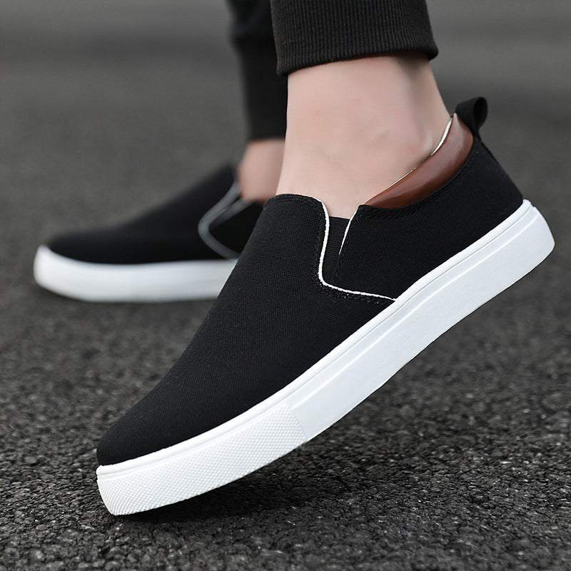 Męskie buty slip-on z płótna – Lennard