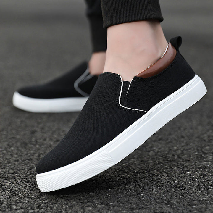 Męskie buty slip-on z płótna – Lennard