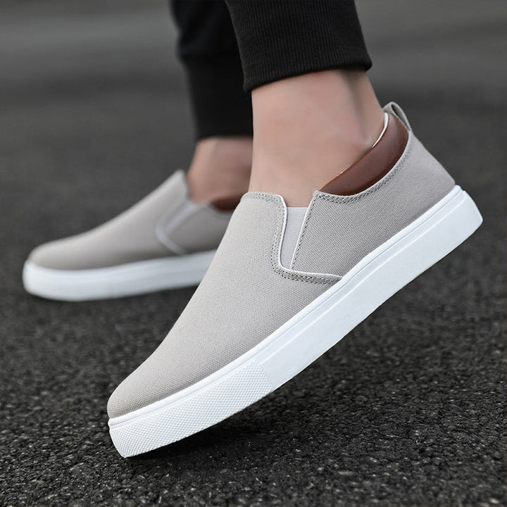 Męskie buty slip-on z płótna – Lennard