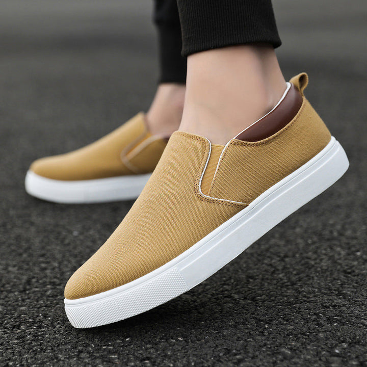 Męskie buty slip-on z płótna – Lennard