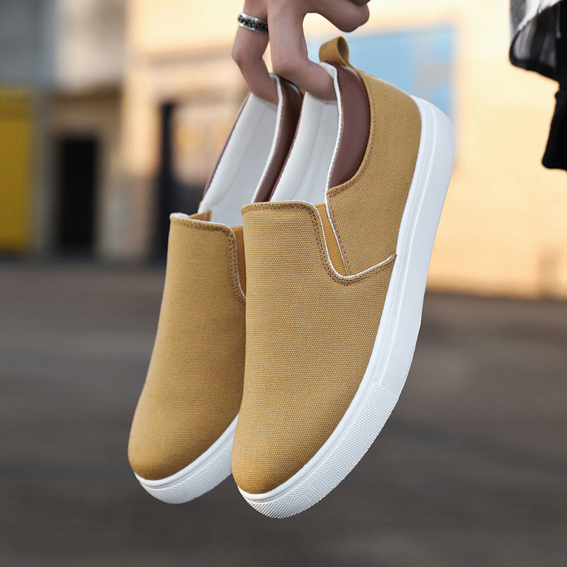 Męskie buty slip-on z płótna – Lennard