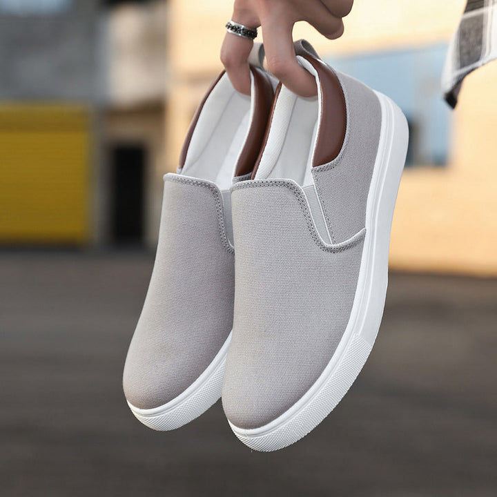 Męskie buty slip-on z płótna – Lennard