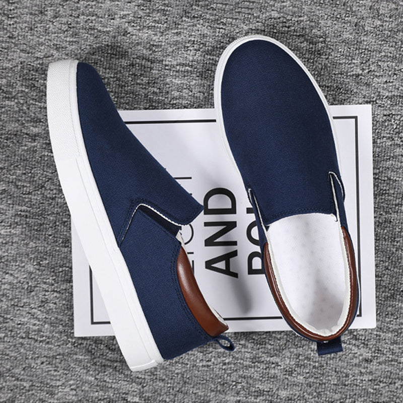 Męskie buty slip-on z płótna – Lennard
