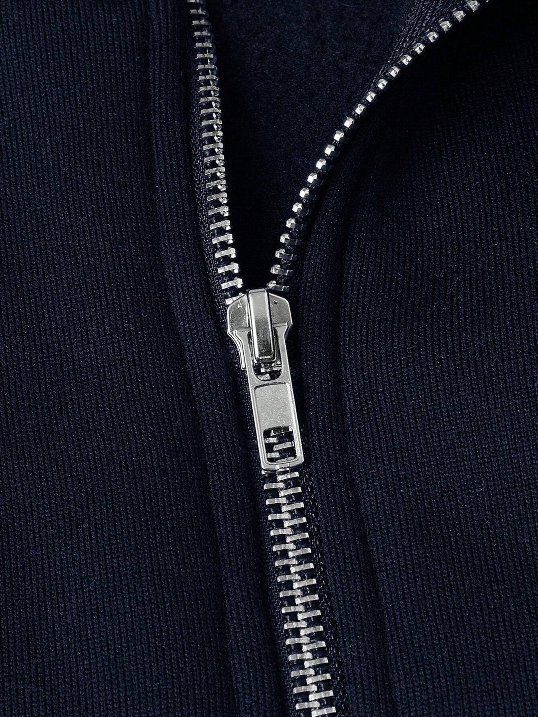 Damian | Elegancki sweter z kołnierzem i zamkiem błyskawicznym