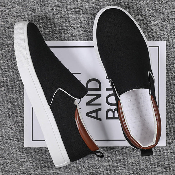 Męskie buty slip-on z płótna – Lennard