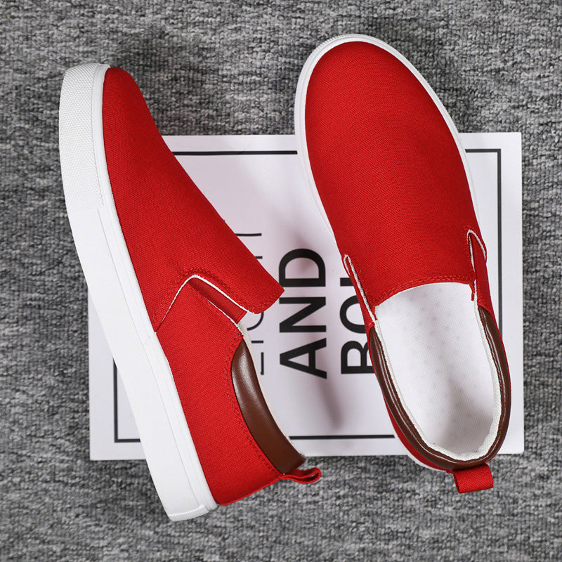 Męskie buty slip-on z płótna – Lennard