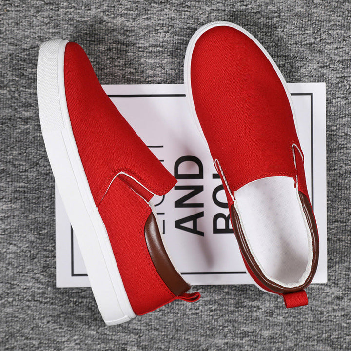 Męskie buty slip-on z płótna – Lennard
