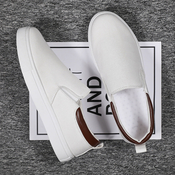 Męskie buty slip-on z płótna – Lennard
