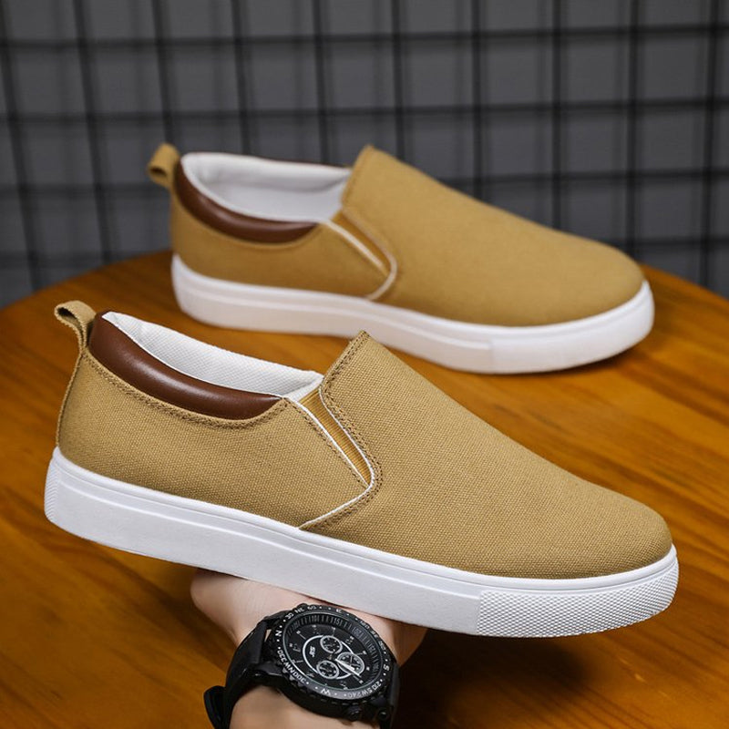 Męskie buty slip-on z płótna – Lennard
