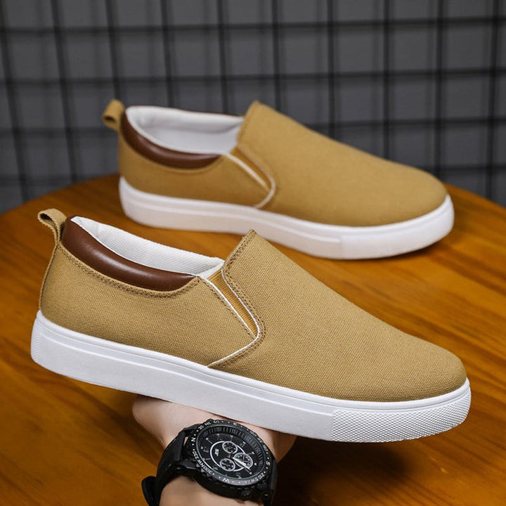 Męskie buty slip-on z płótna – Lennard