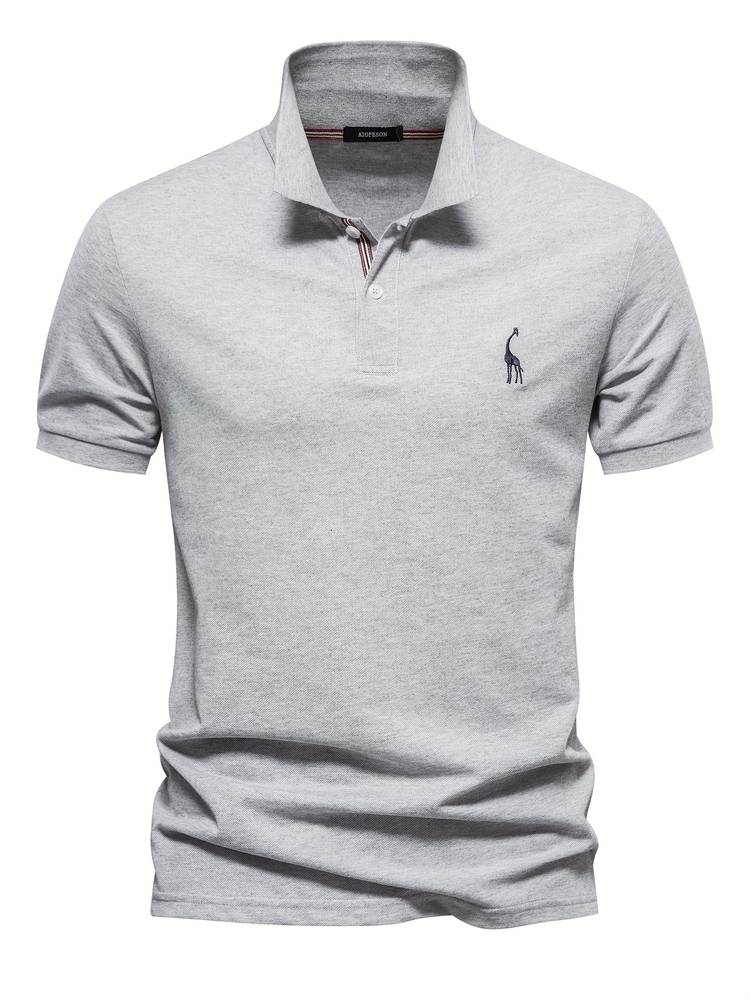 Jakub | Slim Fit polo męskie – klasyczne z sportowym kołnierzem