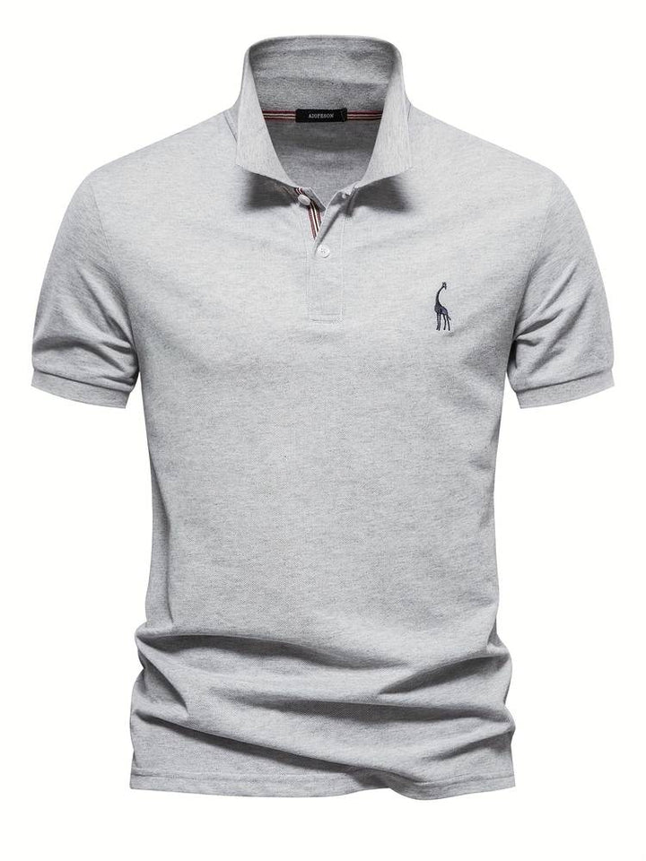 Jakub | Slim Fit polo męskie – klasyczne z sportowym kołnierzem