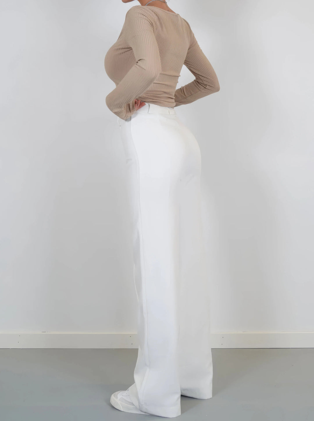 Carina | Eleganckie spodnie z wysokim stanem