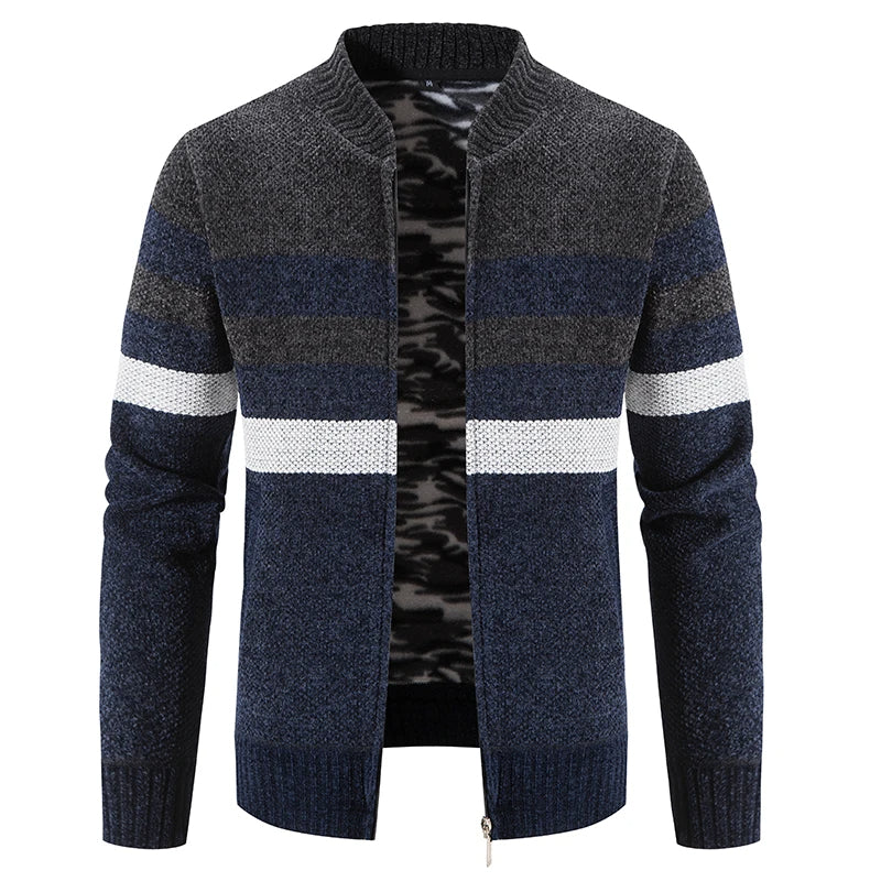 Męski Wzorzysty Sweter Jesienny – Tobias