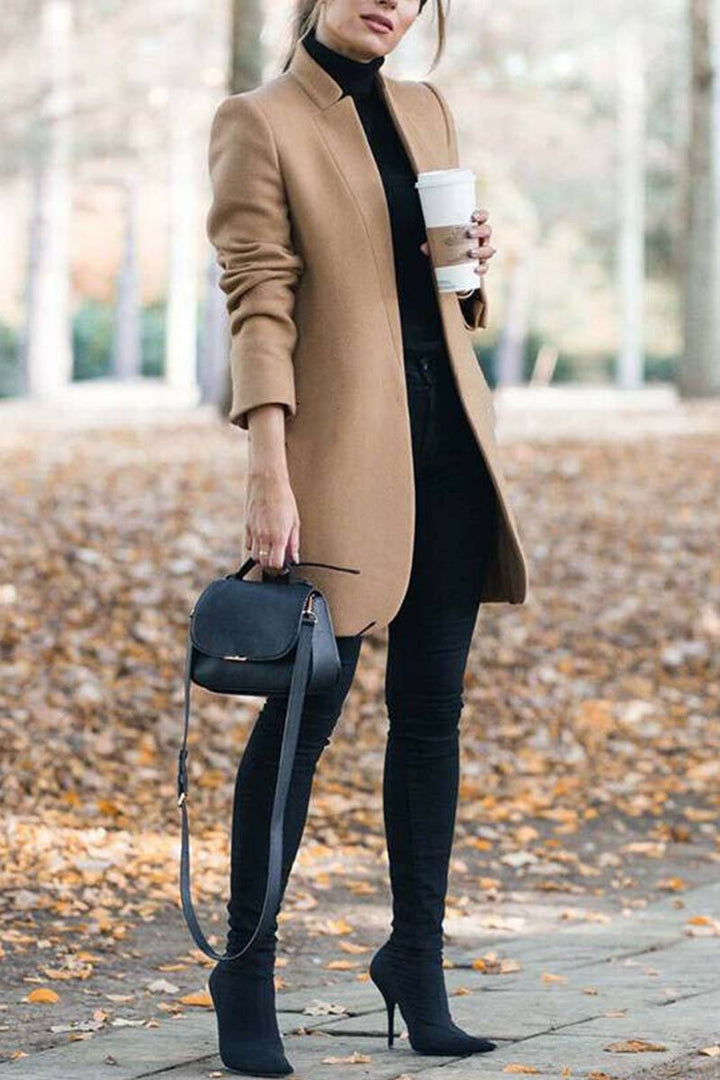 Marianna | Elegancki damski płaszcz wełniany