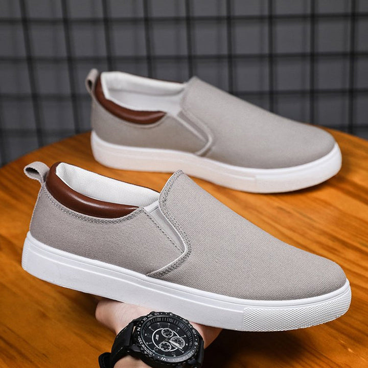 Męskie buty slip-on z płótna – Lennard