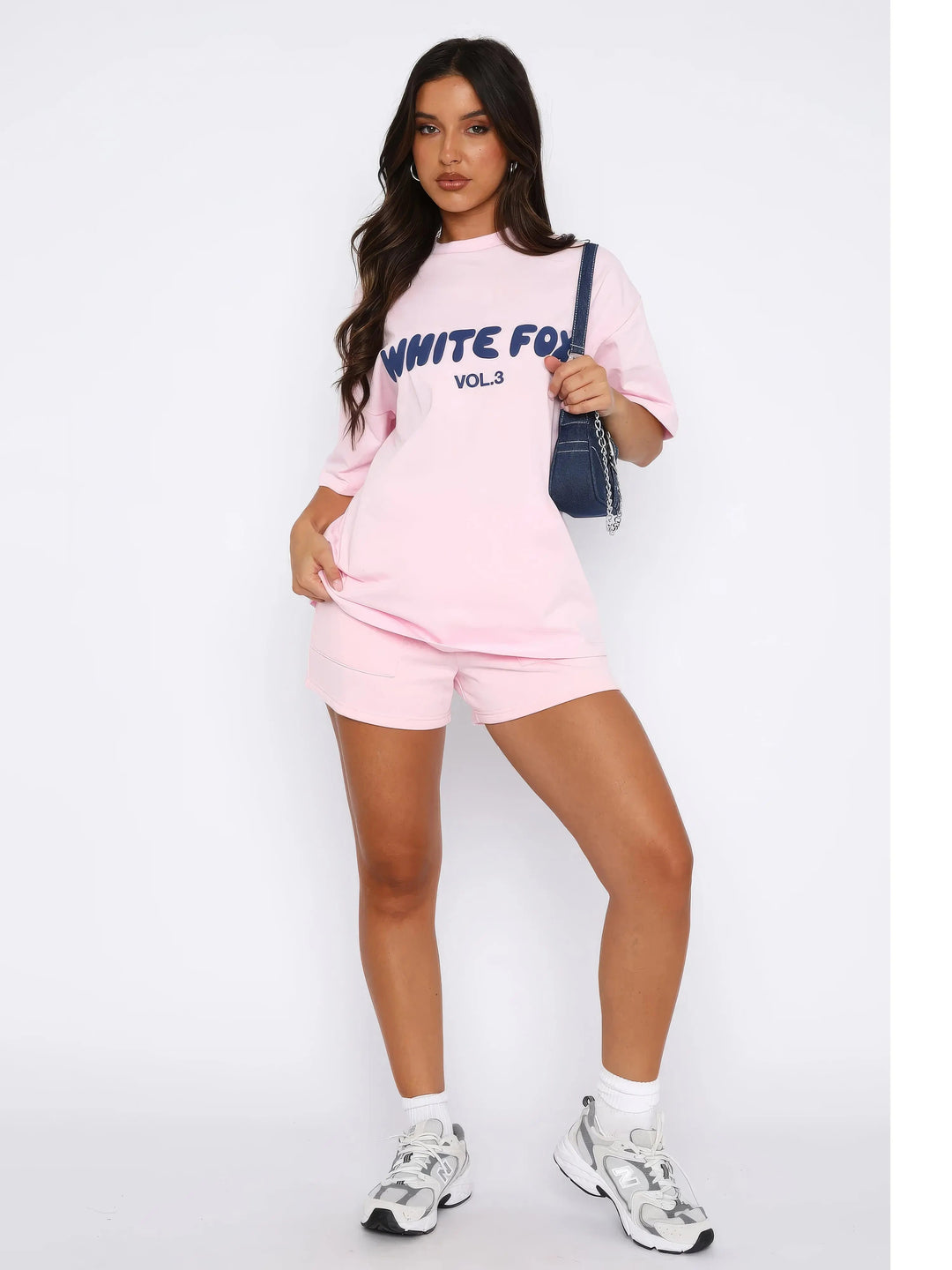 Kaminski | Dwuczęściowy sportowy komplet T-shirt i szorty | Nadia