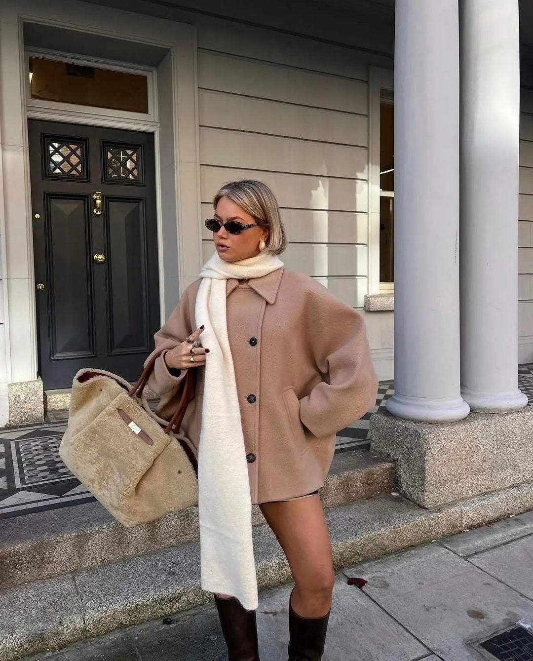 Kaminski | Elegancki płaszcz damski łączący styl i komfort | Izabela
