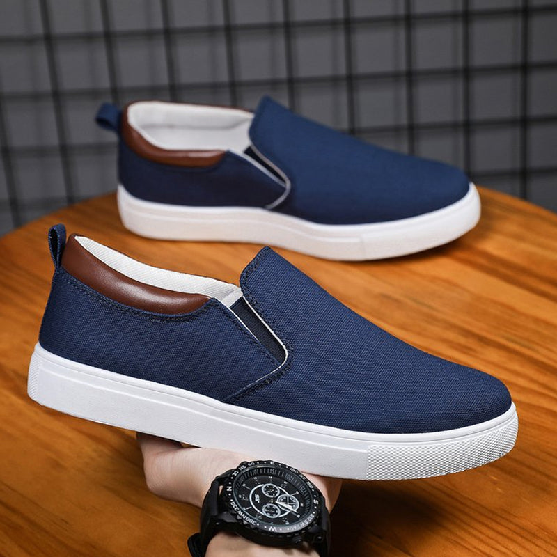Męskie buty slip-on z płótna – Lennard