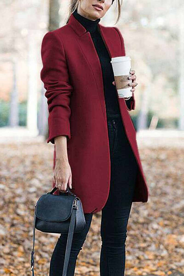 Marianna | Elegancki damski płaszcz wełniany
