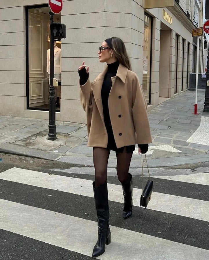 Kaminski | Elegancki płaszcz damski łączący styl i komfort | Izabela