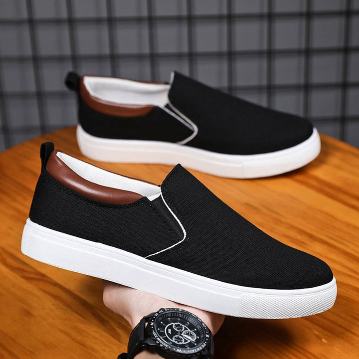 Męskie buty slip-on z płótna – Lennard