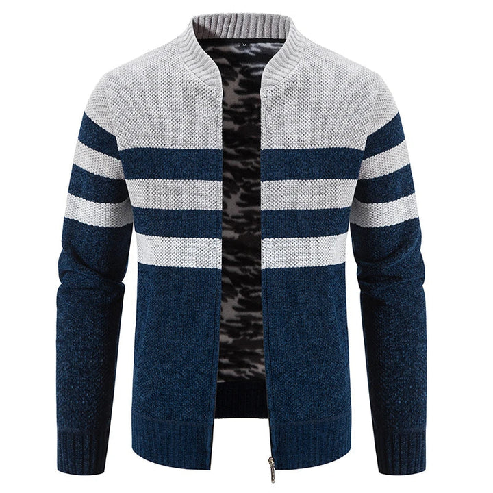 Męski Wzorzysty Sweter Jesienny – Tobias