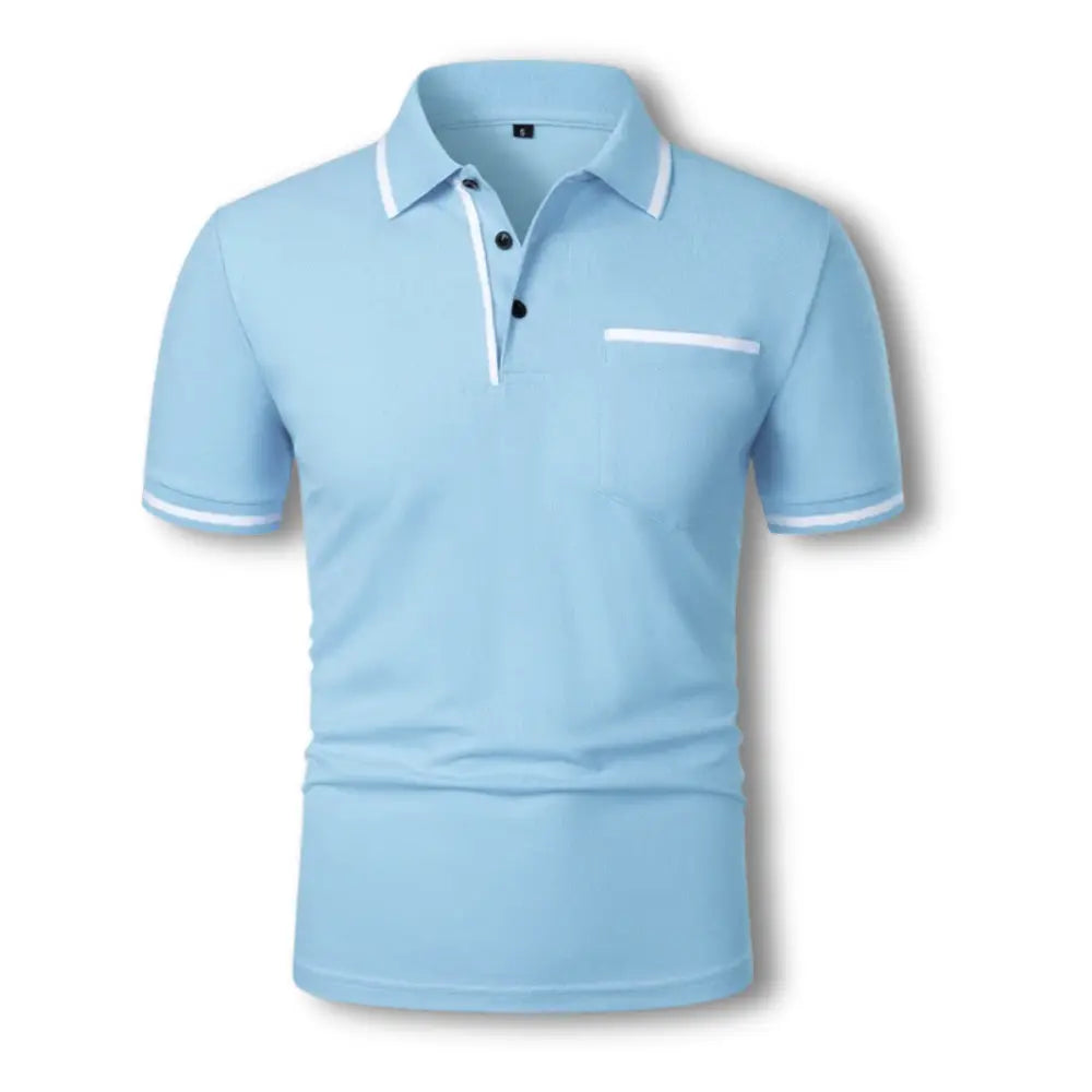 Ignacy | Męska koszulka polo Modern Fit z kontrastowymi detalami – Stylowy strój na co dzień i na wolny czas