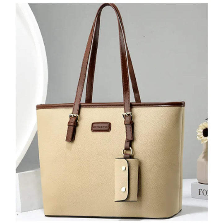 Kaminski | Damska torba shopper z długimi uchwytami