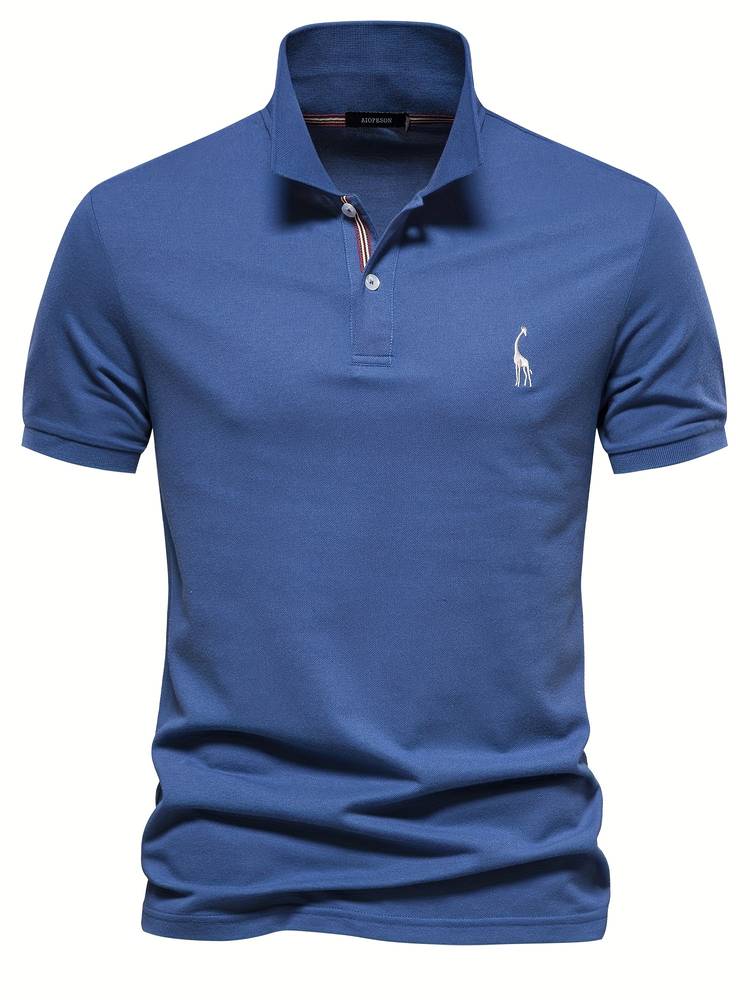 Jakub | Slim Fit polo męskie – klasyczne z sportowym kołnierzem