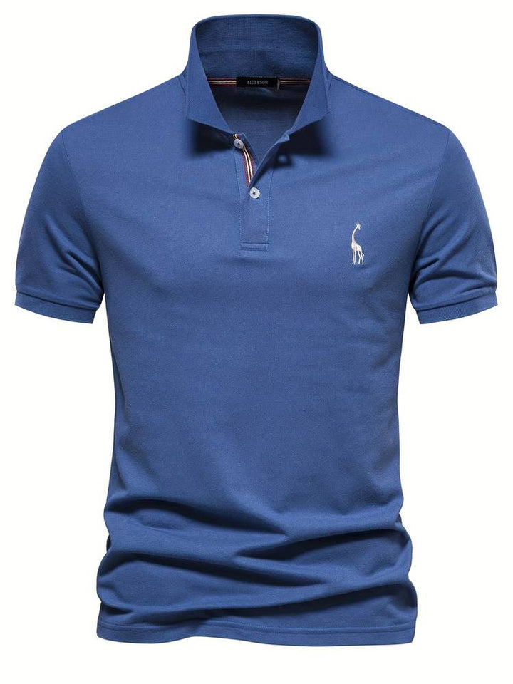 Jakub | Slim Fit polo męskie – klasyczne z sportowym kołnierzem
