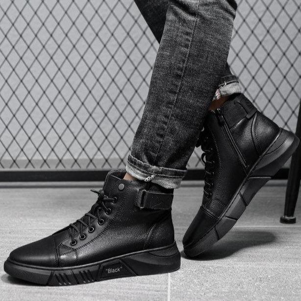 Stylowe Skórzane Buty Męskie – Rafael