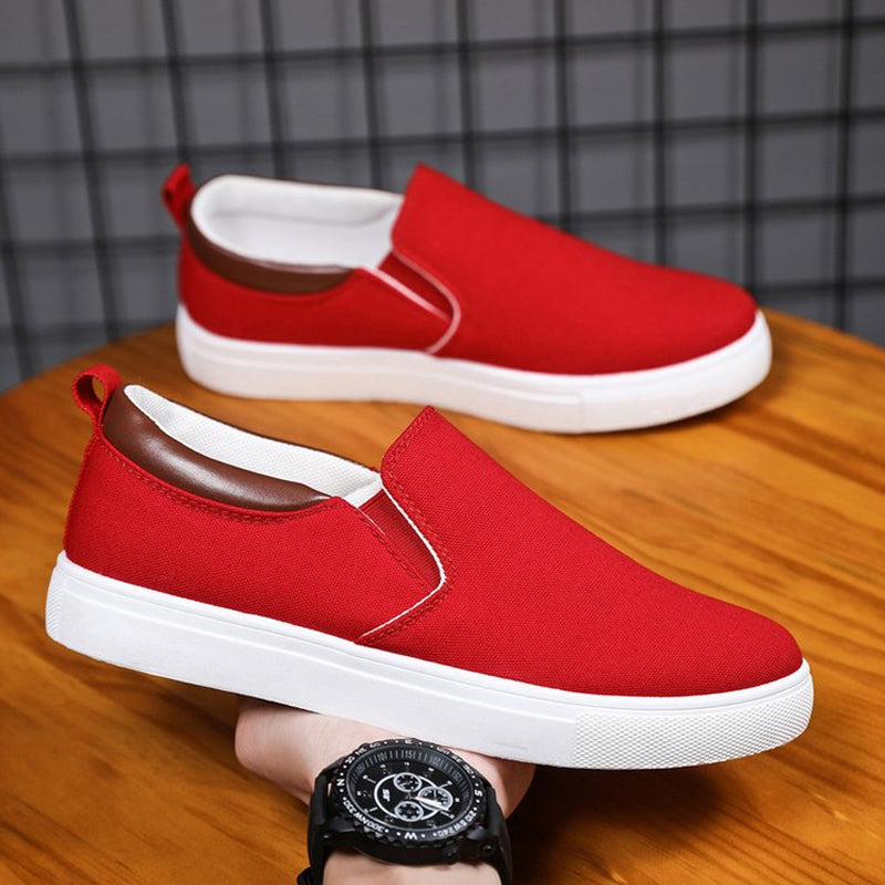 Męskie buty slip-on z płótna – Lennard