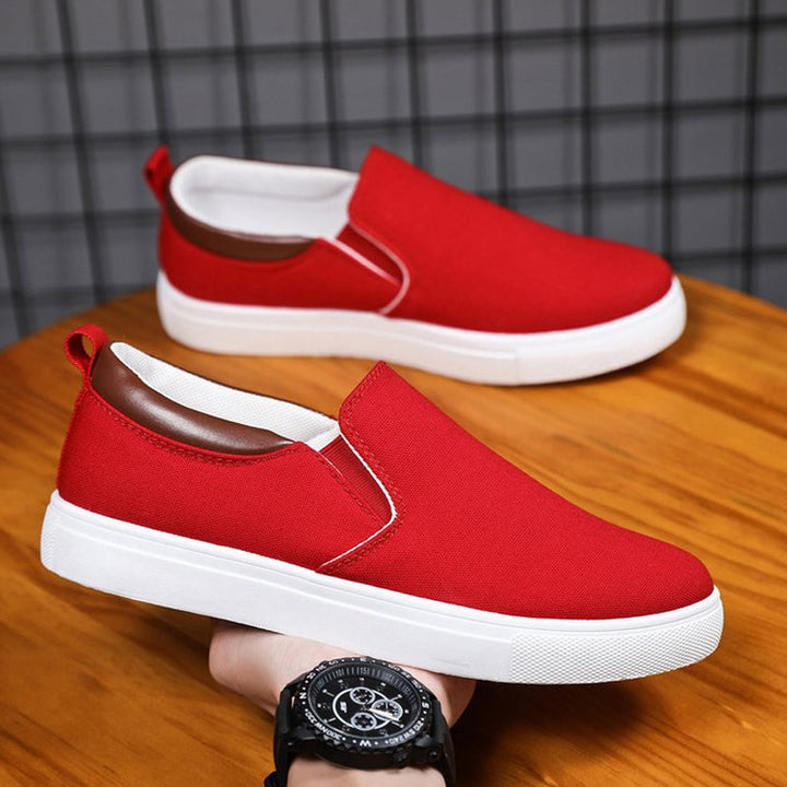 Męskie buty slip-on z płótna – Lennard