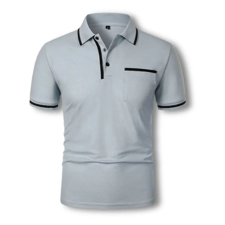 Ignacy | Męska koszulka polo Modern Fit z kontrastowymi detalami – Stylowy strój na co dzień i na wolny czas