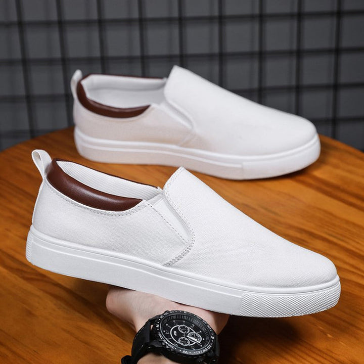 Męskie buty slip-on z płótna – Lennard