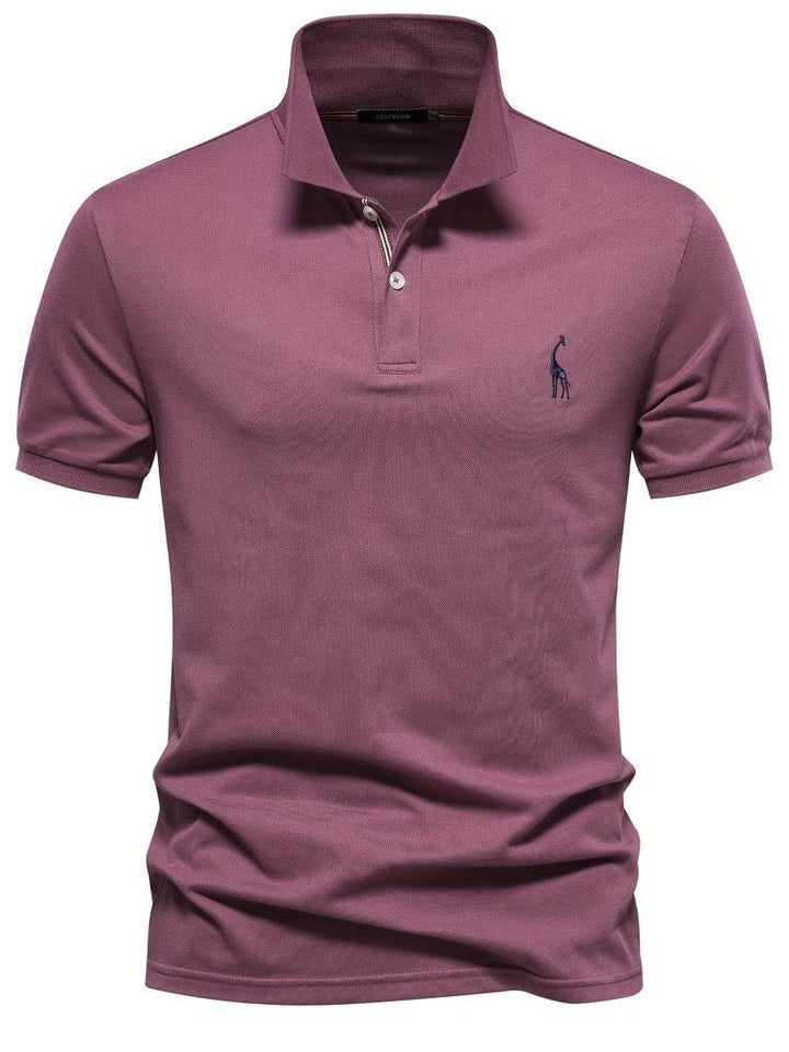 Jakub | Slim Fit polo męskie – klasyczne z sportowym kołnierzem