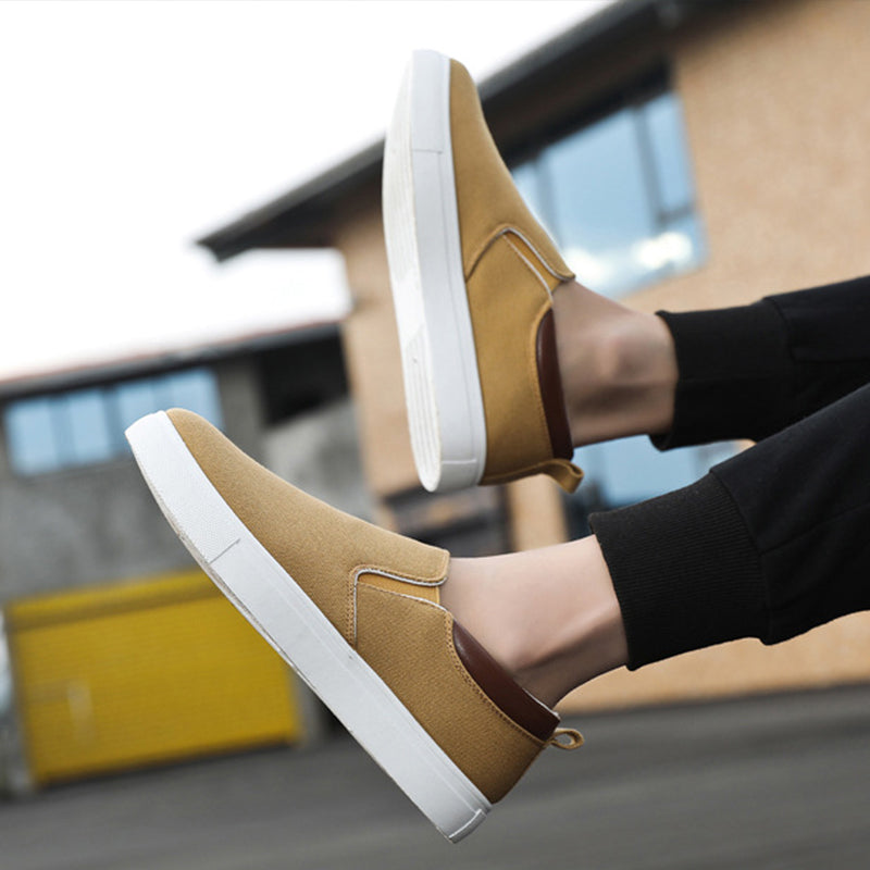 Męskie buty slip-on z płótna – Lennard