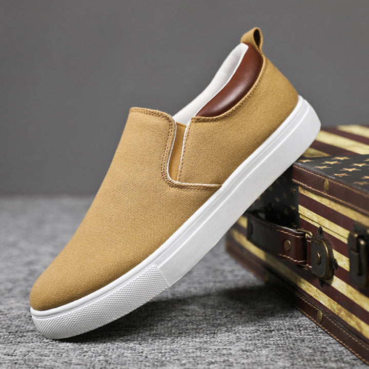Męskie buty slip-on z płótna – Lennard