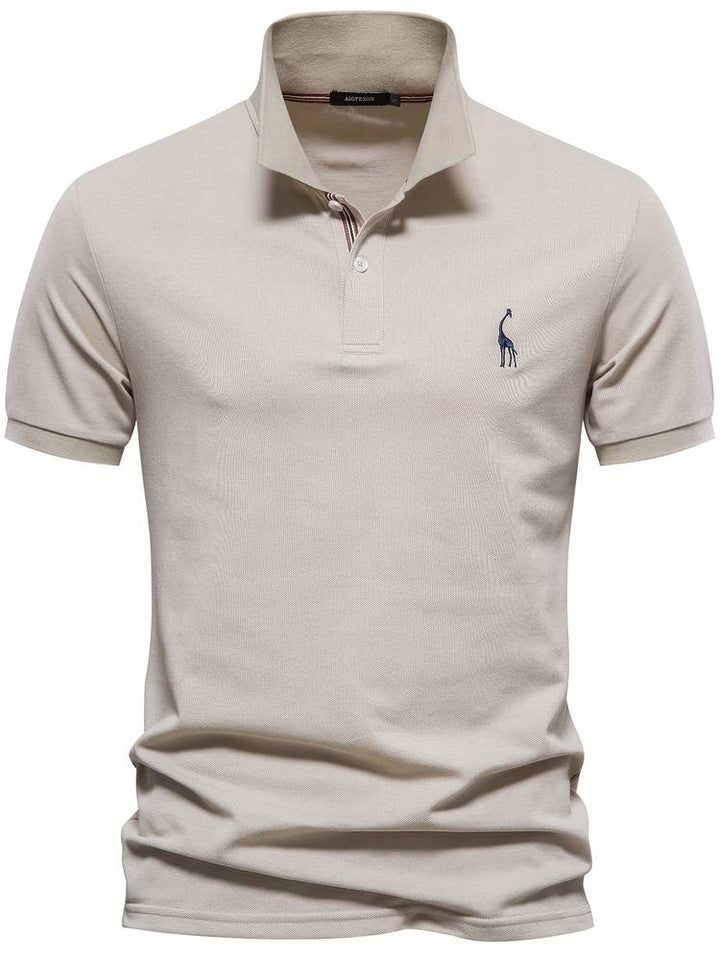 Jakub | Slim Fit polo męskie – klasyczne z sportowym kołnierzem