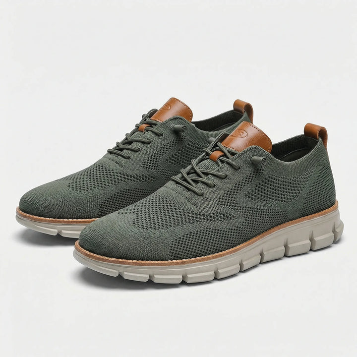 Oddychające męskie buty sznurowane w stylu casual - Lamar