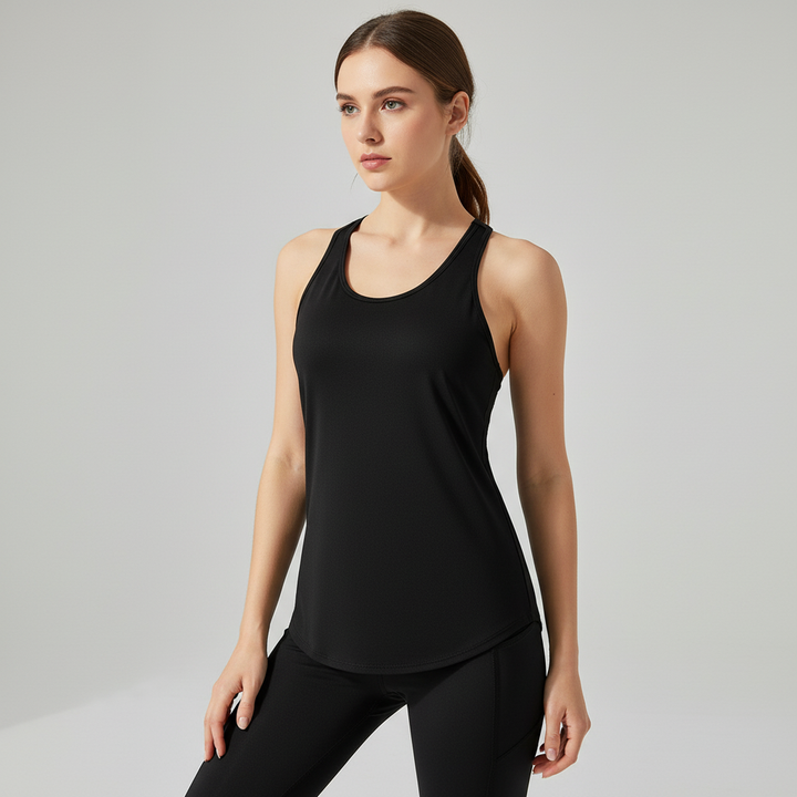 Lekki sportowy top bez rękawów - MoveVibe