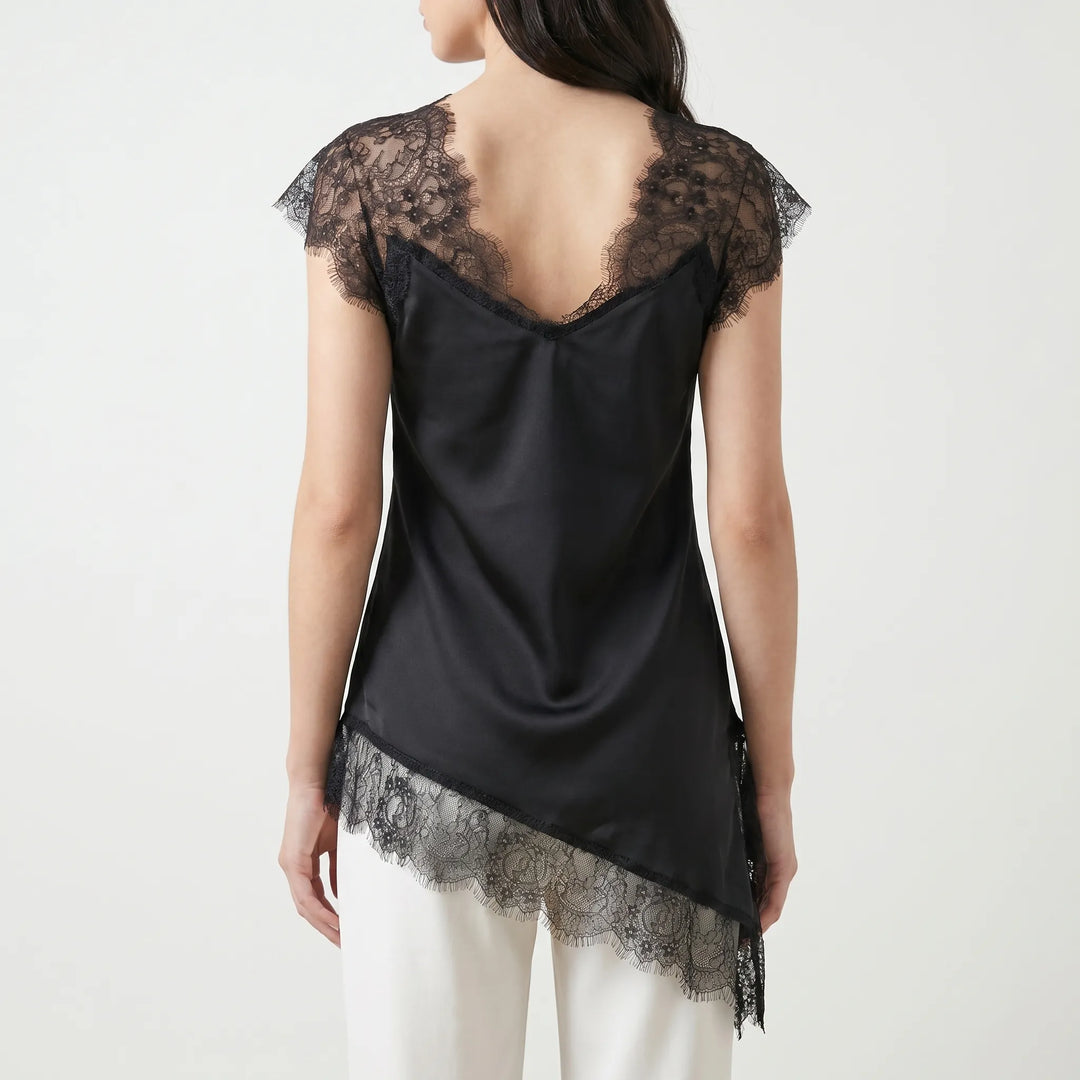Asymetryczny elegancki top - Connie
