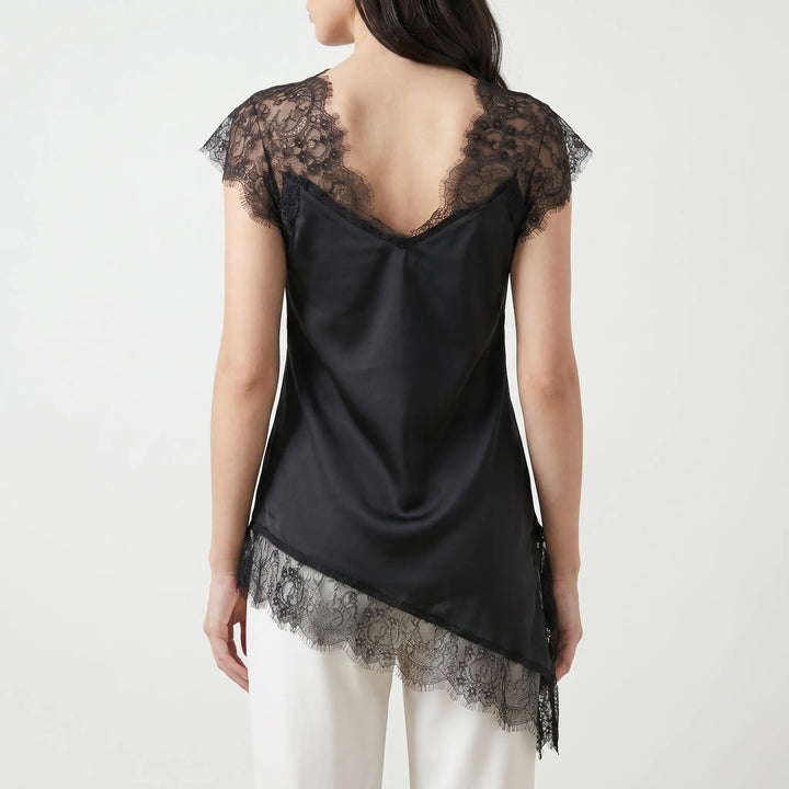 Asymetryczny elegancki top - Connie