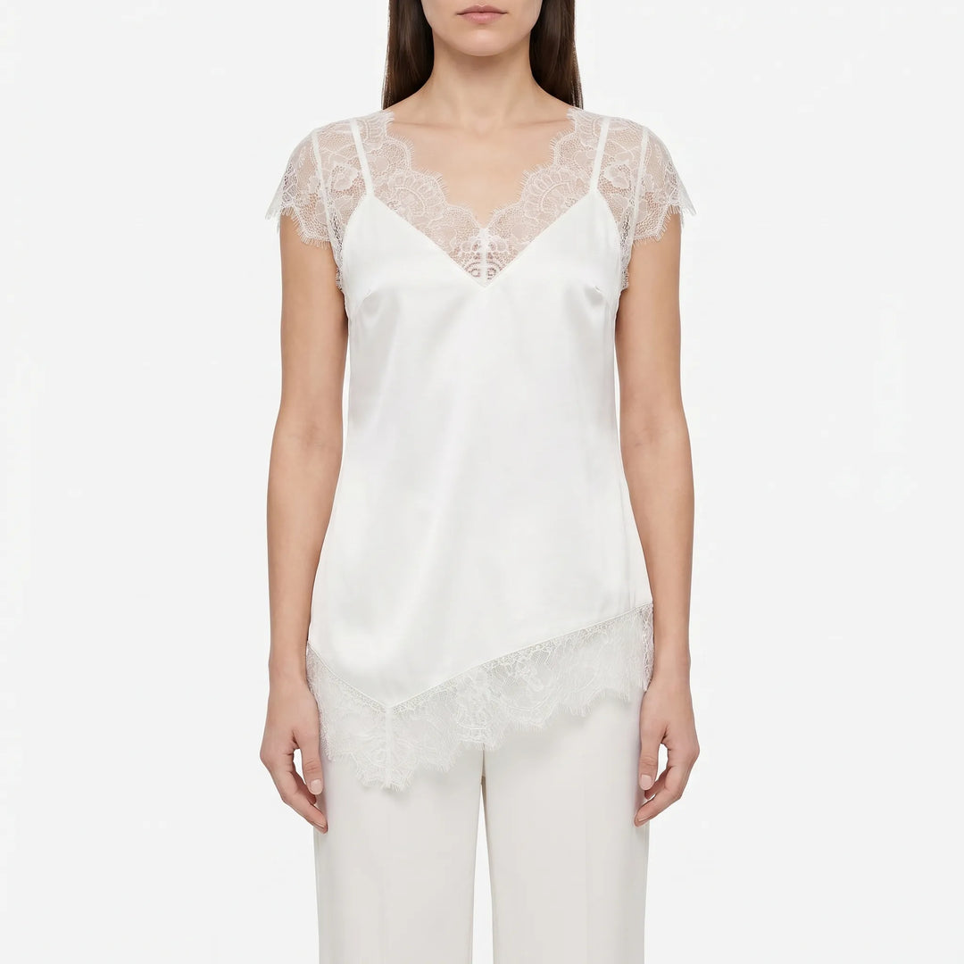 Asymetryczny elegancki top - Connie