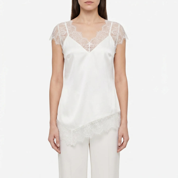 Asymetryczny elegancki top - Connie