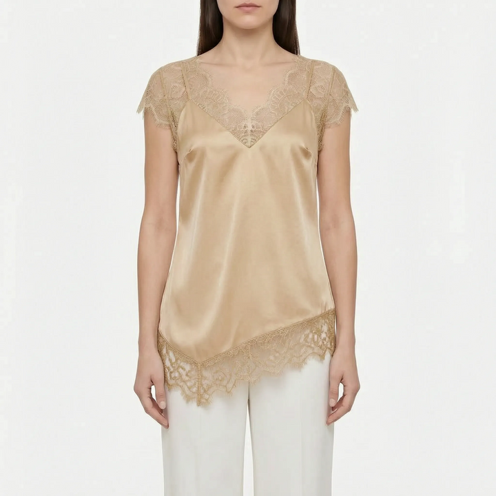 Asymetryczny elegancki top - Connie