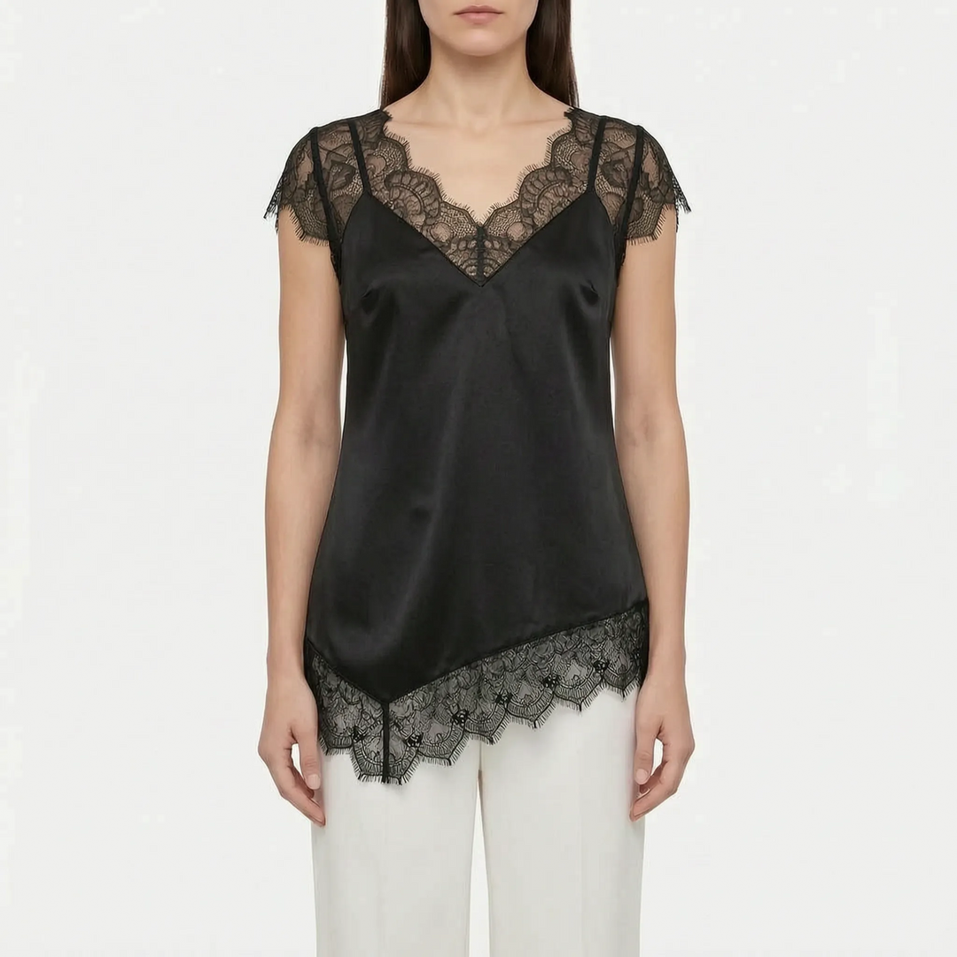 Asymetryczny elegancki top - Connie